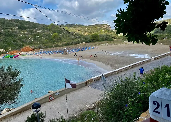 Primera Línea De Playa En Cala En Porter Cala En Porter (Menorca)